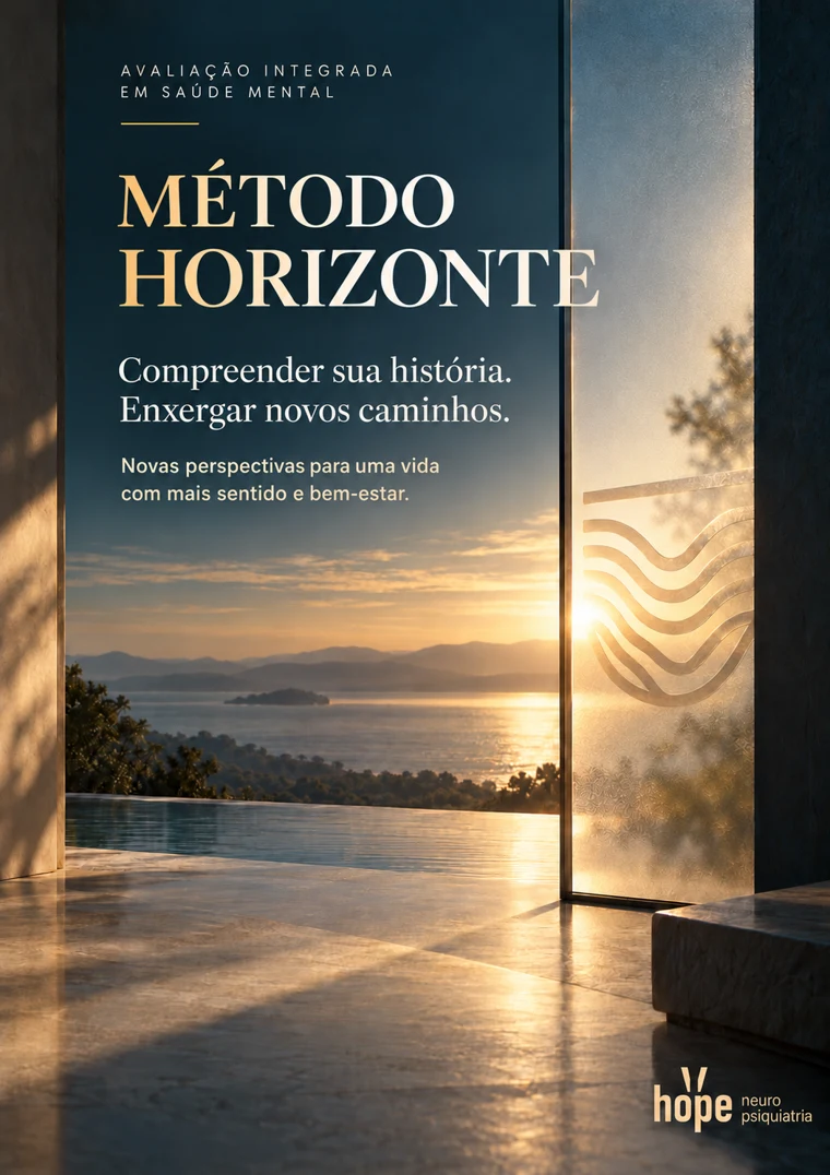 Capa do M&eacute;todo Horizonte: uma abertura iluminada para a paisagem, como met&aacute;fora de novas perspectivas.